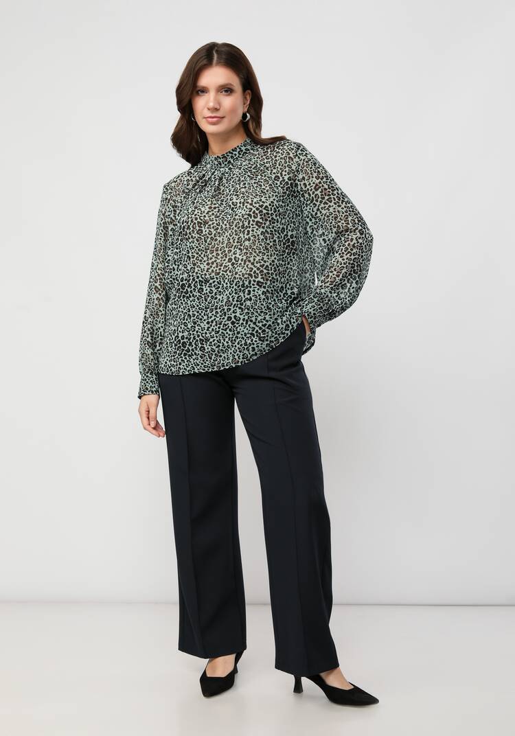 Брюки прямого кроя с комфортным поясом шир.  750, рис. 14