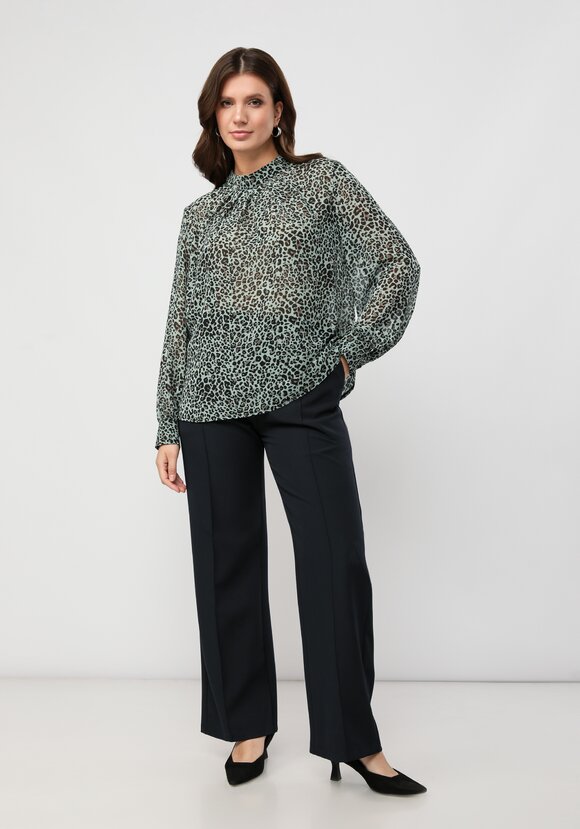 Брюки прямого кроя с комфортным поясом шир.  580, рис. 14