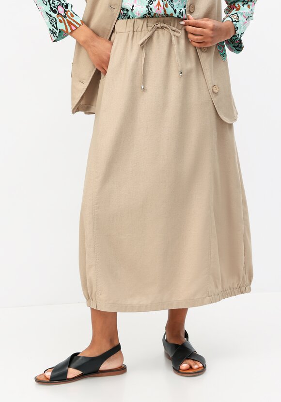 Юбка с эластичной лентой на талии и по низу шир.  580, рис. 9