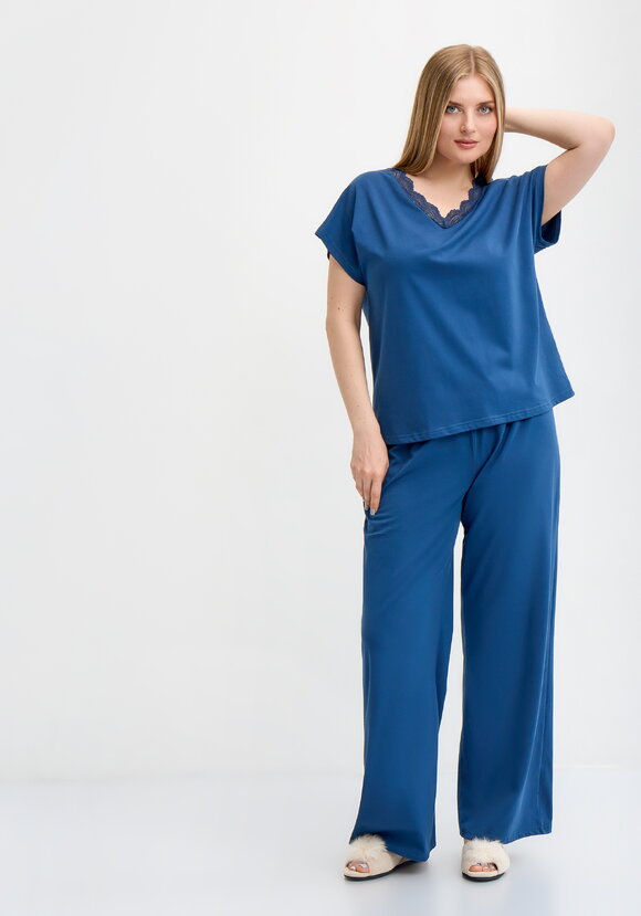 Майка с кружевом шир.  580, рис. 12