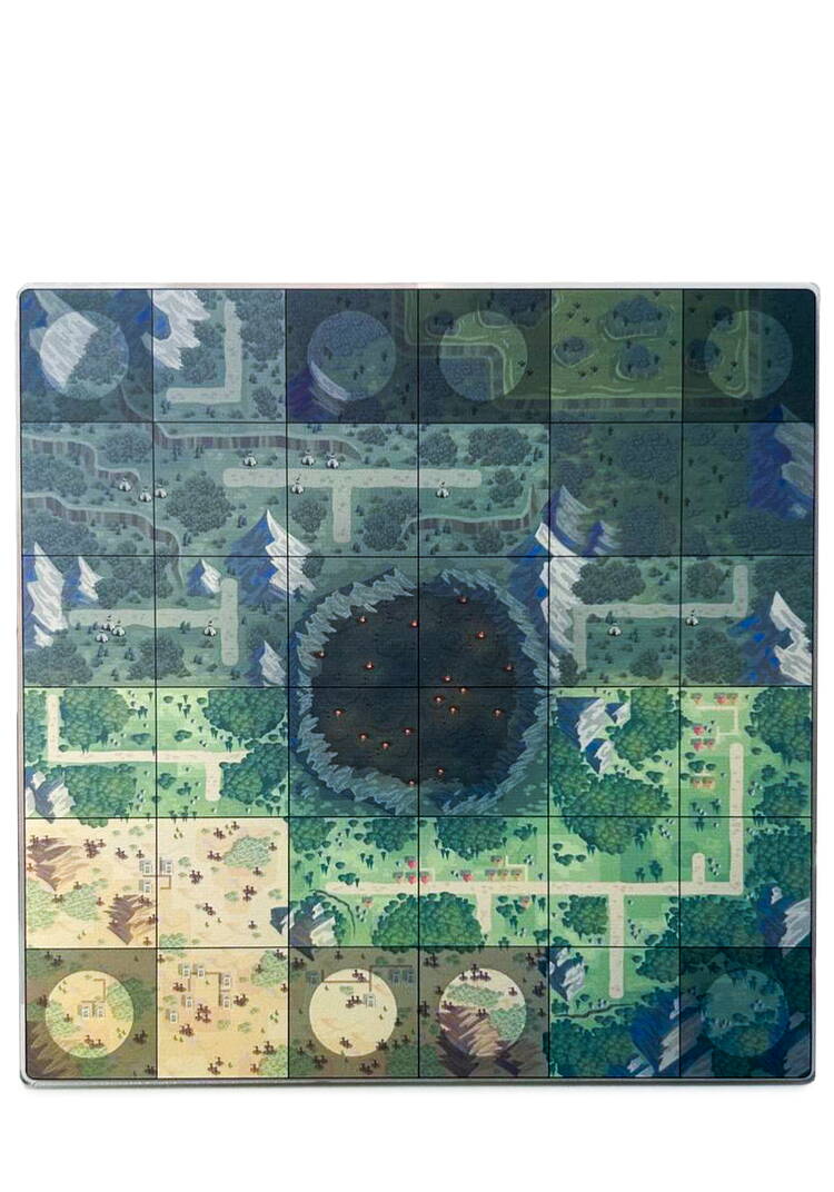 Акриловое двусторонне поле для игры шир.  750, рис. 1