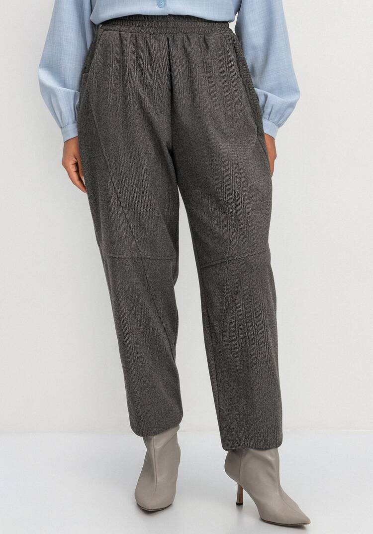 Брюки свободного кроя зауженные к низу шир.  750, рис. 3