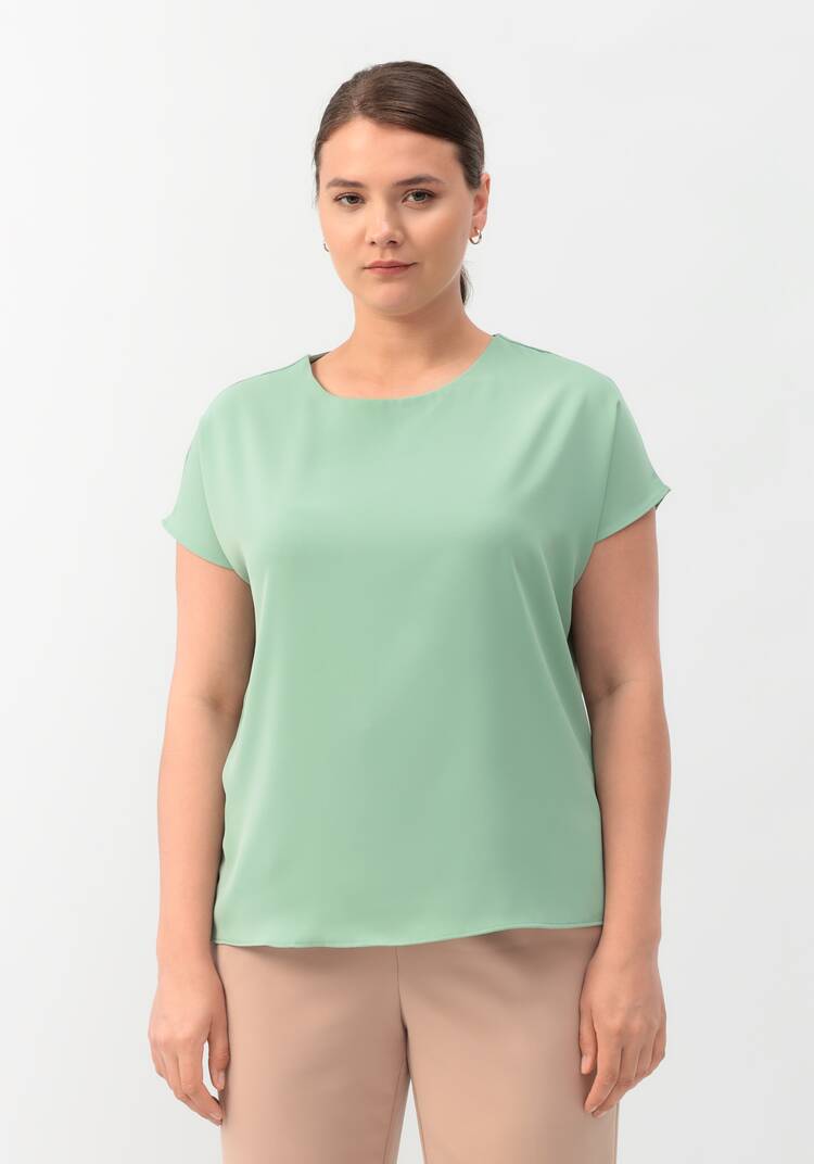 Блуза Клементина шир.  750, рис. 19