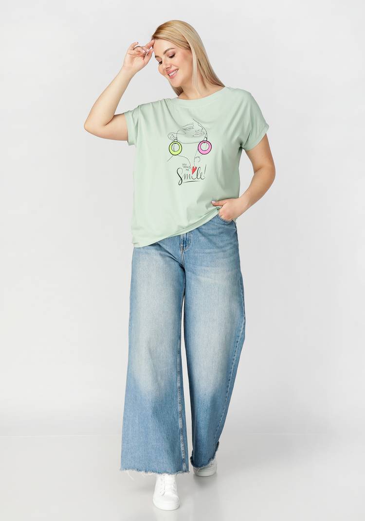 Футболка женская Виолетта шир.  750, рис. 4