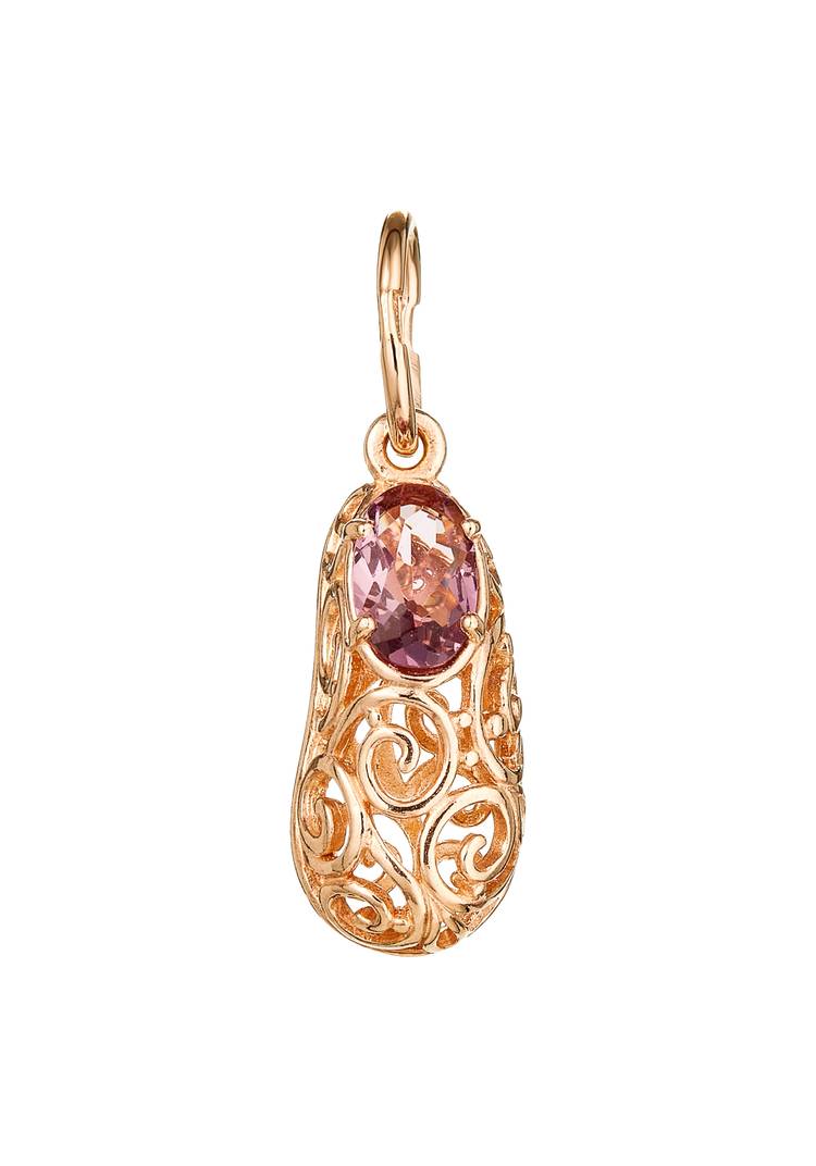 Подвеска серебряная Башмачки Святого шир.  750, рис. 3