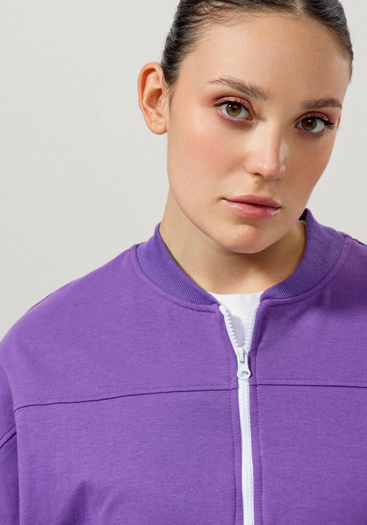 Бомбер с накладными карманами шир.  750, рис. 15