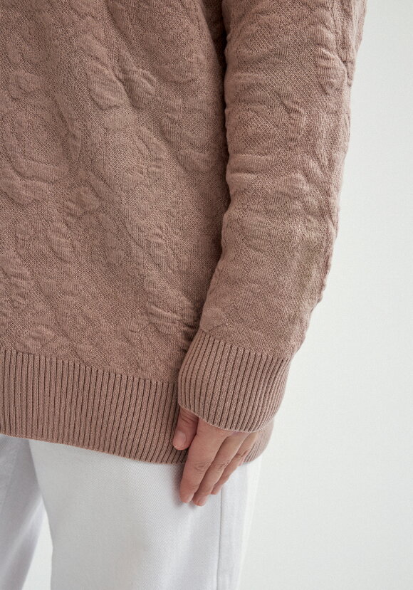 Кардиган с V-образным вырезом свободный шир.  580, рис. 6