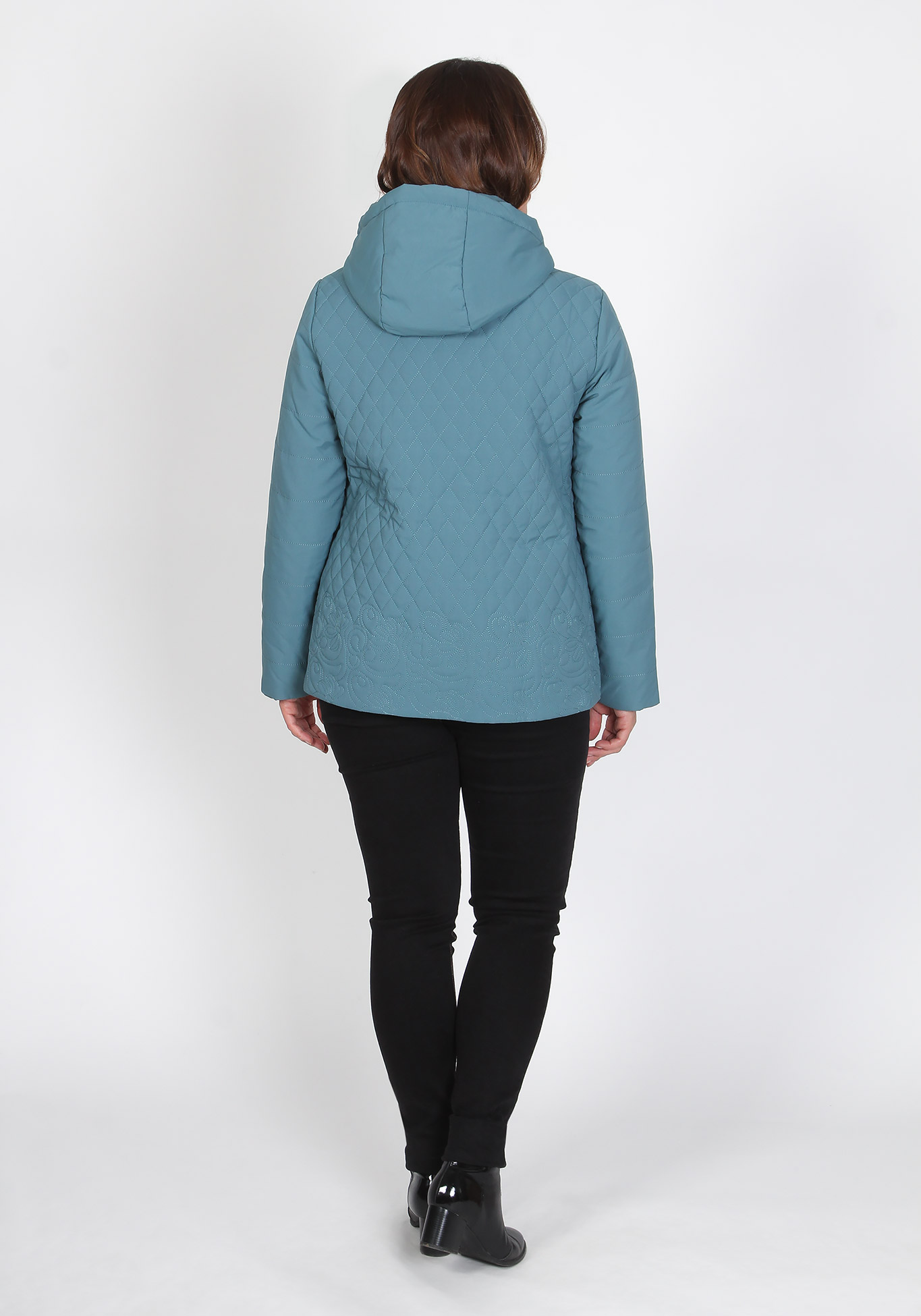 Куртка женская "Ребекка", размер 52, цвет мятный - фото 9