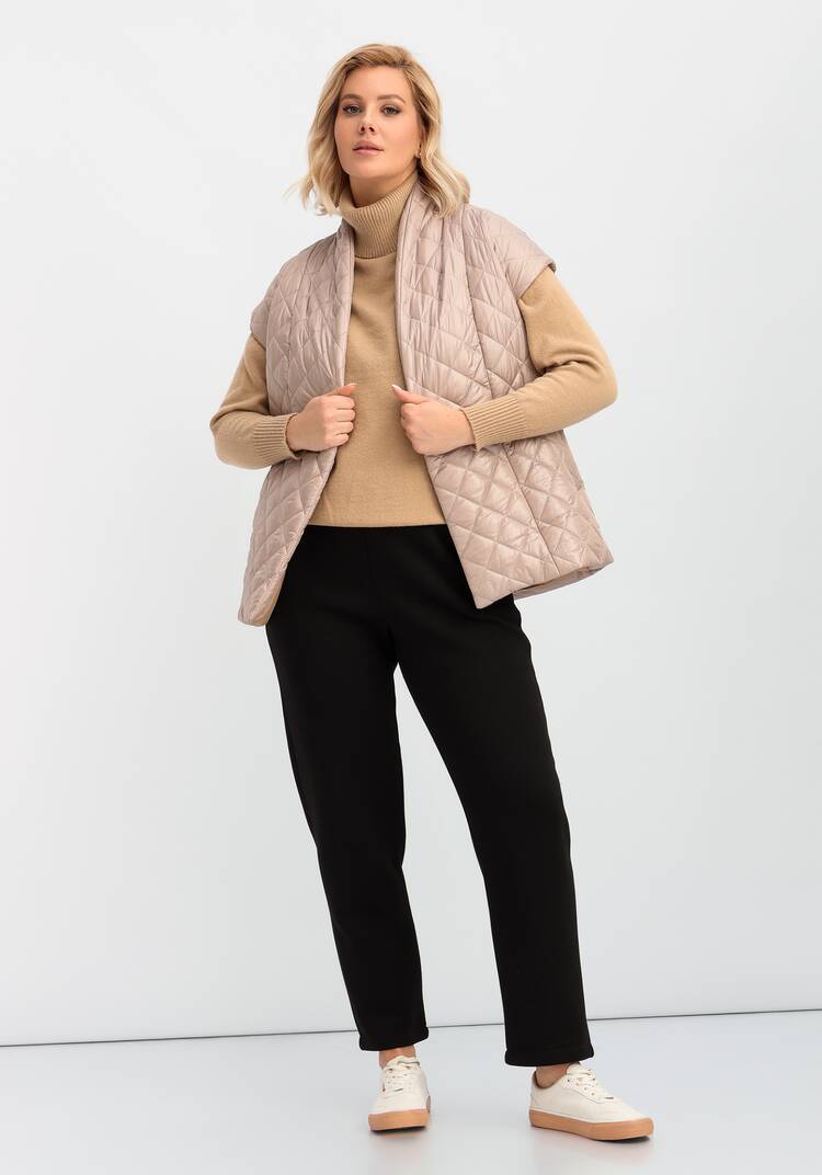 Брюки прямые утеплённые шир.  750, рис. 40