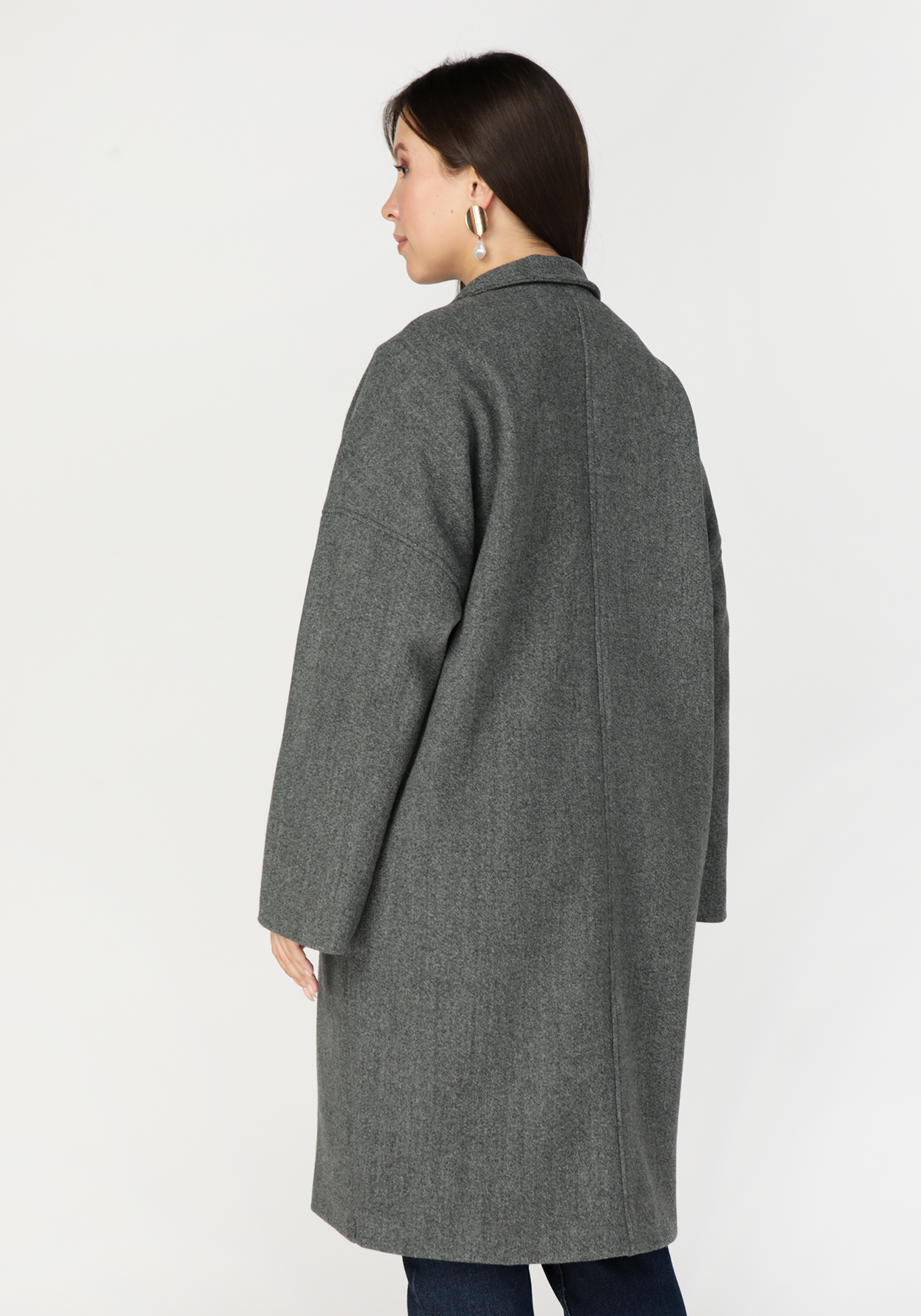 Пальто с круглым воротом Mio Imperatrice, цвет сиреневый, размер 50 - фото 6