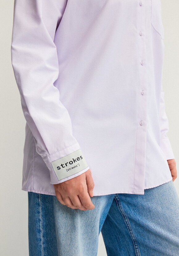 Рубашка хлопковая с шевроном на рукаве шир.  580, рис. 15