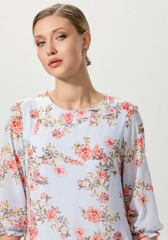 Платье миди свободного кроя шир.  580, рис. 14