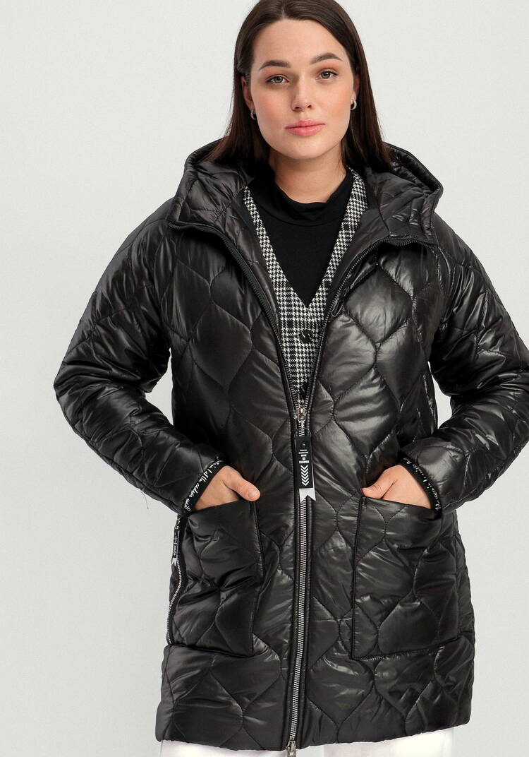 Куртка на молнии с капюшоном Милана шир.  750, рис. 44