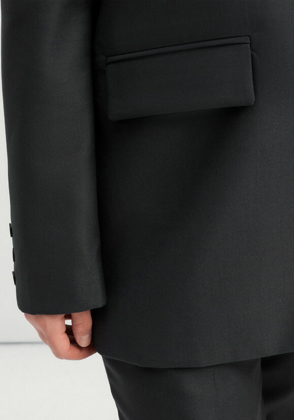 Пиджак с разрезом по спинке шир.  580, рис. 6