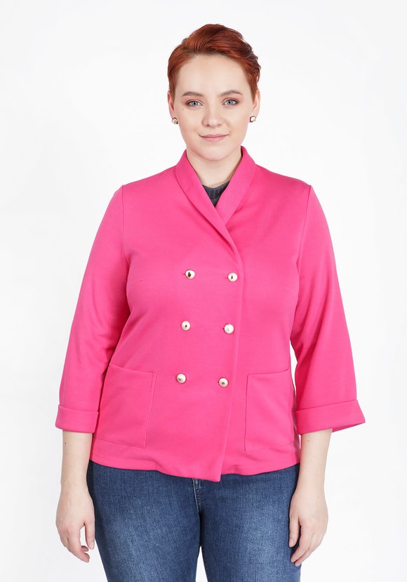 Жакет трикотажный шир.  580, рис. 6