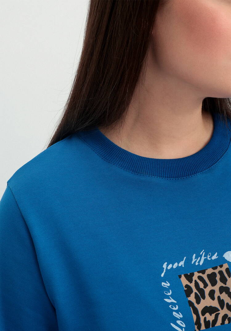 Комплект (брюки и свитшот с принтом) шир.  750, рис. 25