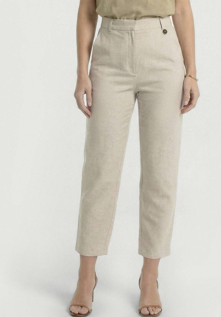 Брюки из льна Амальтия шир.  750, рис. 21