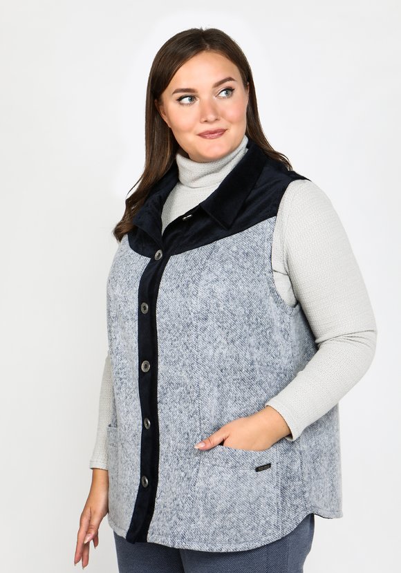 Жилет Теплый День шир.  580, рис. 17
