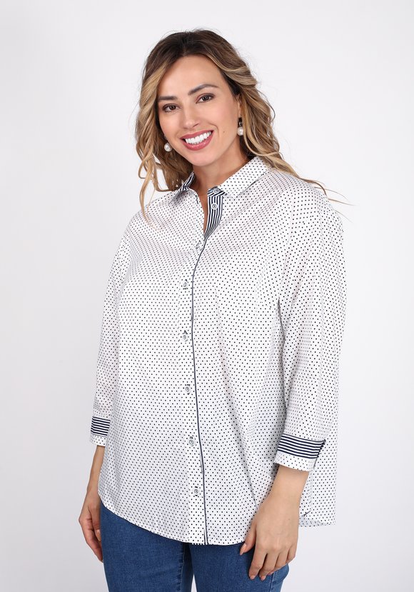 Блуза Естественная красота шир.  580, рис. 4