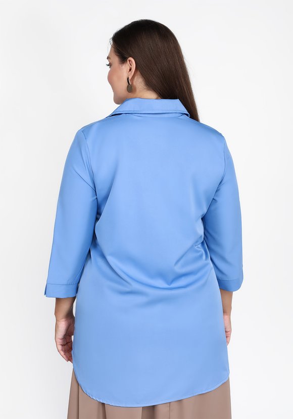 Блуза Приятная прогулка шир.  580, рис. 7