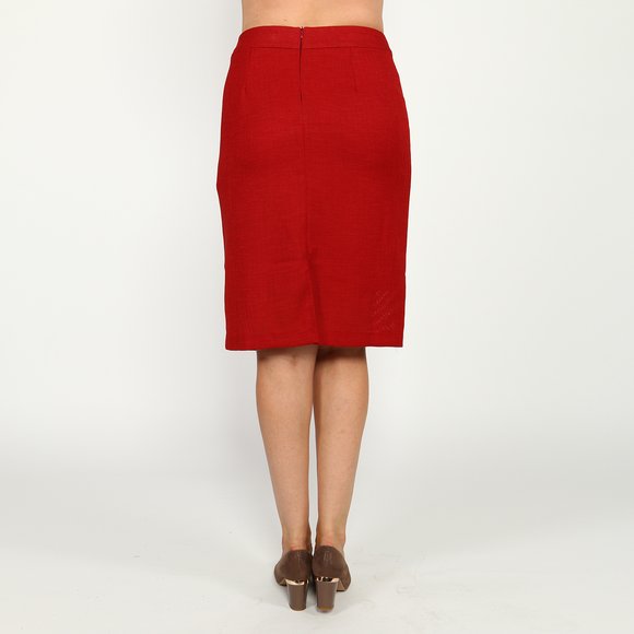 Юбка женская однотонная шир.  580, рис. 7