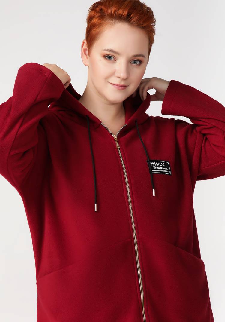 Толстовка на молнии из флиса шир.  750, рис. 3