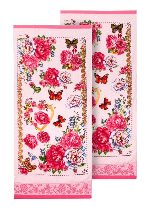 Полотенце махровое Удовольствие, 2 шт. шир.  580, рис. 1