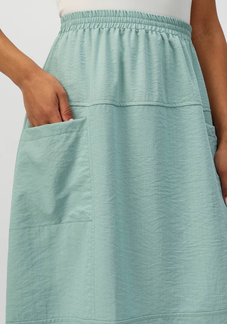 Юбка с кокеткой по полочке шир.  750, рис. 13