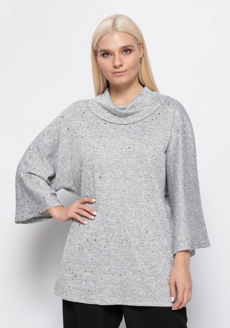 Туника Мелани с пайетками шир.  750, рис. 9