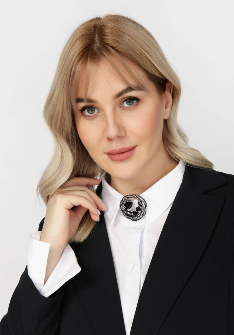 Брошь Чарующий взгляд  шир.  750, рис. 1