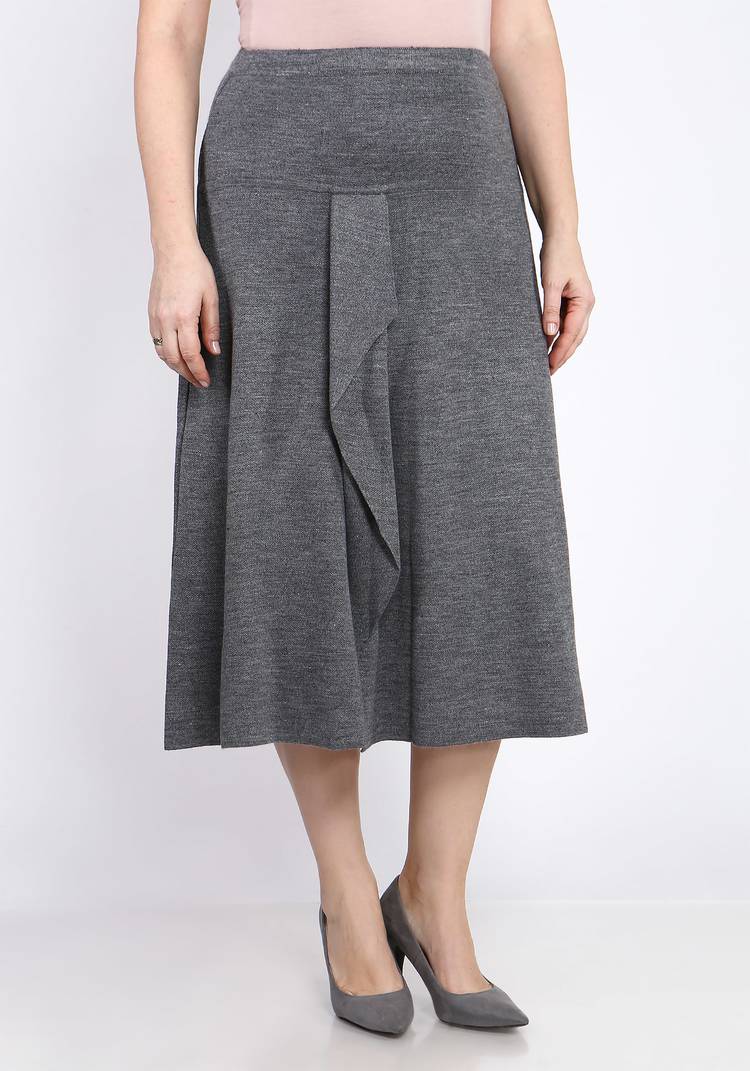 Юбка с вертикальным воланом шир.  750, рис. 9