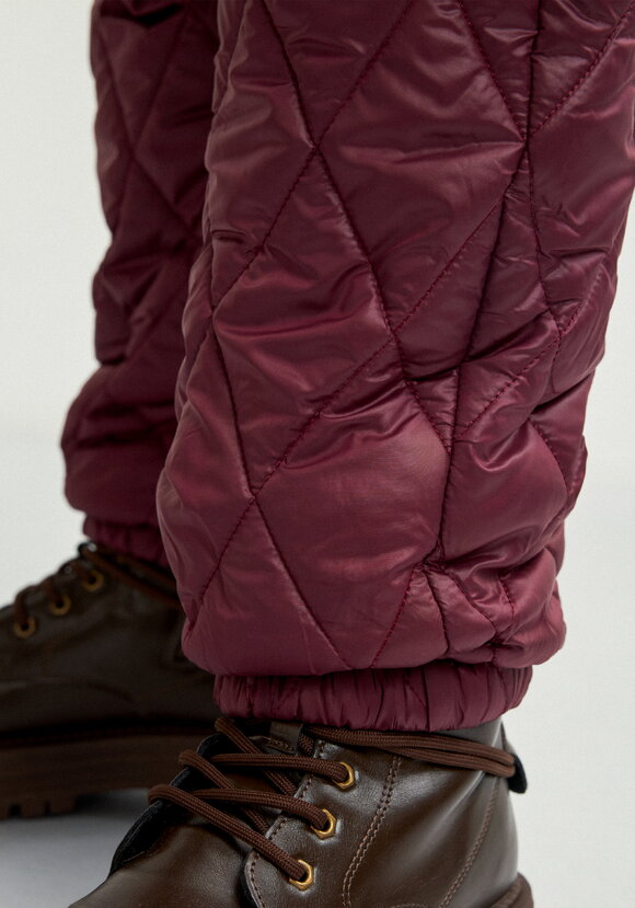 Брюки стеганые, утеплённые Элина шир.  580, рис. 18