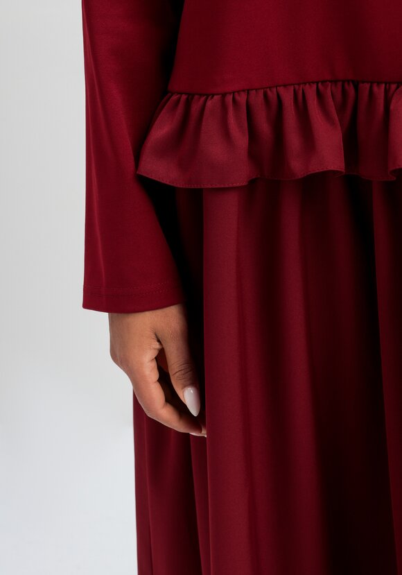 Платье с рисунком 3D шир.  580, рис. 5