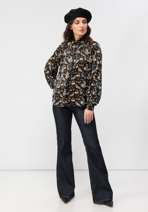 Блуза прямого силуэта с рукавом реглан шир.  580, рис. 9