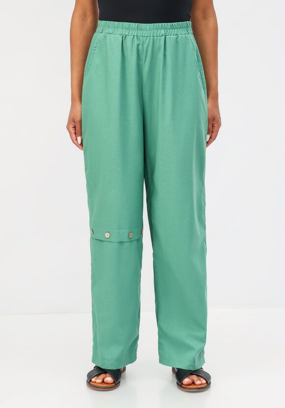 Брюки с декоративной планкой шир.  580, рис. 19