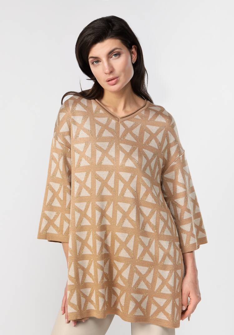 Туника с геометрическим орнаментом шир.  750, рис. 13