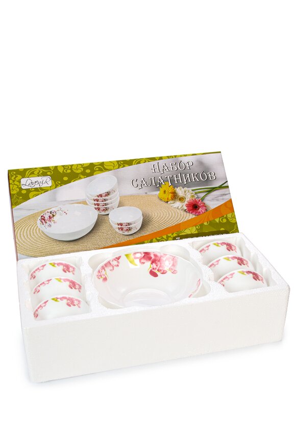 Набор стеклокерамических салатников, 7 шт. шир.  580, рис. 6