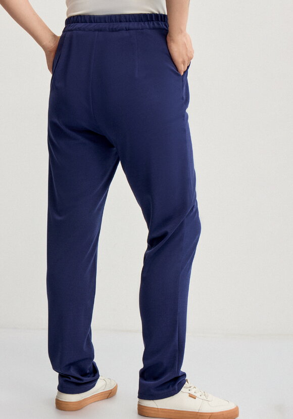 Брюки классические с карманами Белла шир.  580, рис. 10