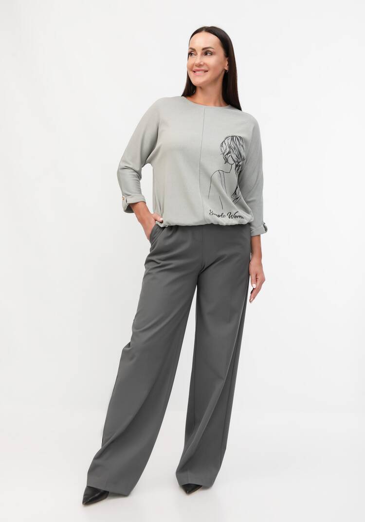 Блуза Марфа шир.  750, рис. 8