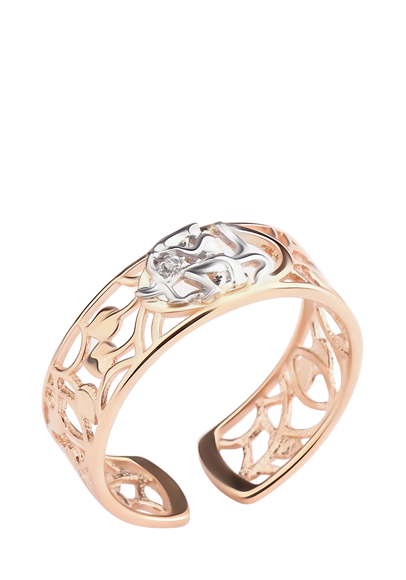 Серебряное кольцо «Драгоценный Зодиак» Nouvelle, размер 16, цвет козерог разъемное - фото 9