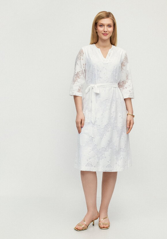 Платье Воздушная музыка кружева шир.  580, рис. 1