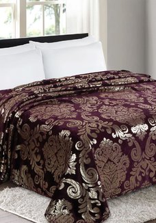 Покрывало Королевские узоры, велсофт