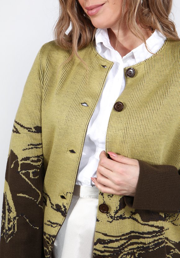 Кардиган Утонченный вкус шир.  580, рис. 4