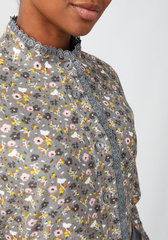 Платье из комбинированной вельветовой ткани шир.  580, рис. 10