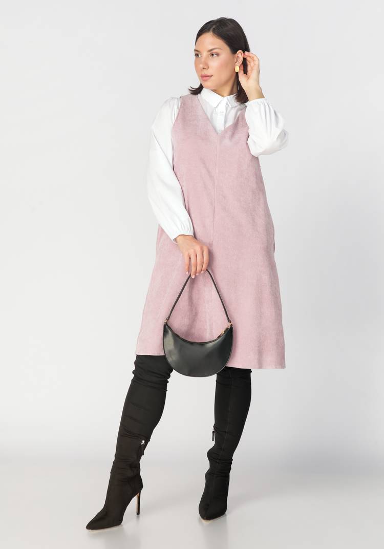 Сарафан вельветовый без застежек Маргарита шир.  750, рис. 5