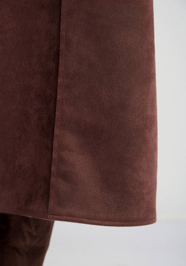 Юбка с конструктивными отстрочками шир.  750, рис. 14