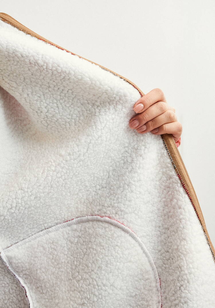 Толстовка с утеплителем шерпа шир.  750, рис. 28