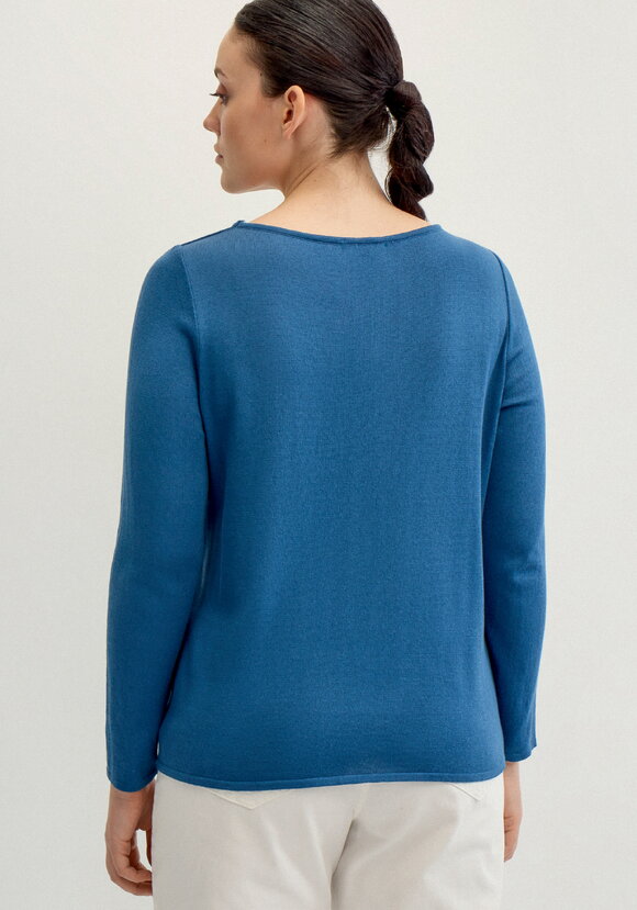 Джемпер свободный с горлом лодочкой шир.  580, рис. 13