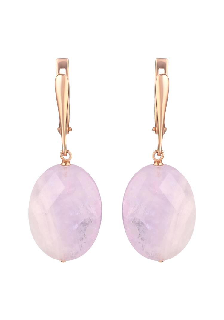 Серьги серебряные Волшебный аметист шир.  750, рис. 1