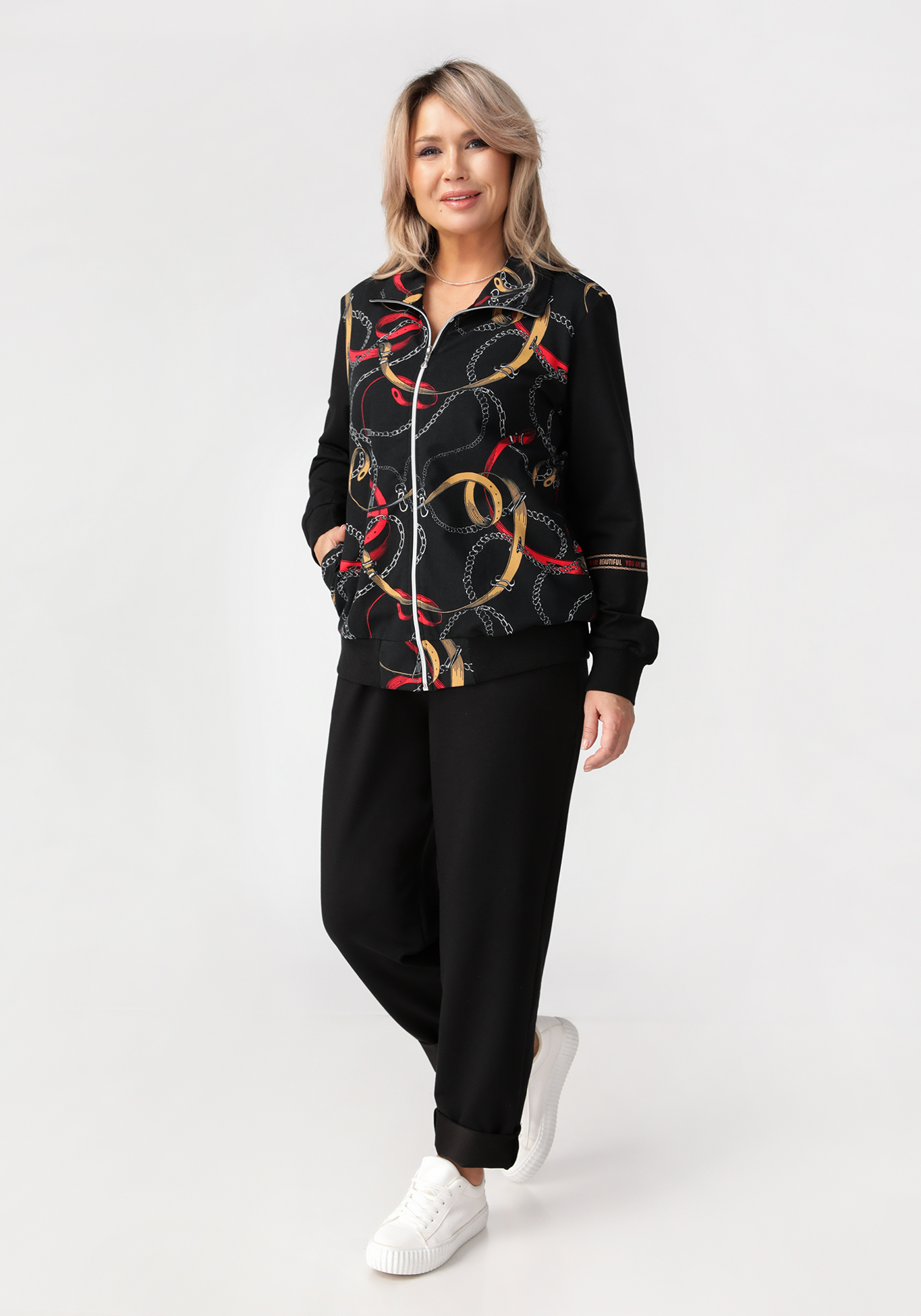 Костюм из футера "Лайма"